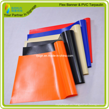 PVC lona material para la tela